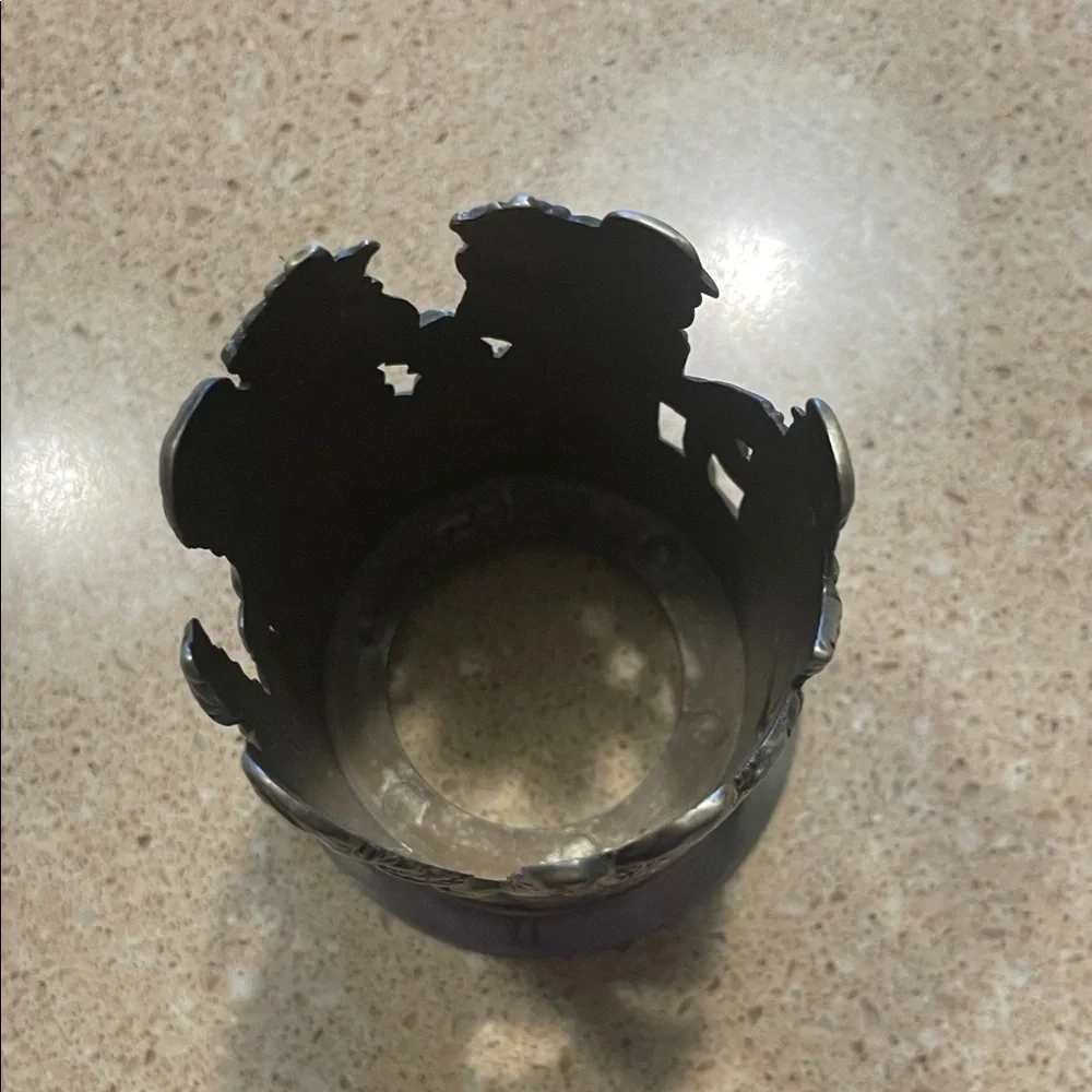 Silver Decorative Metal Holder